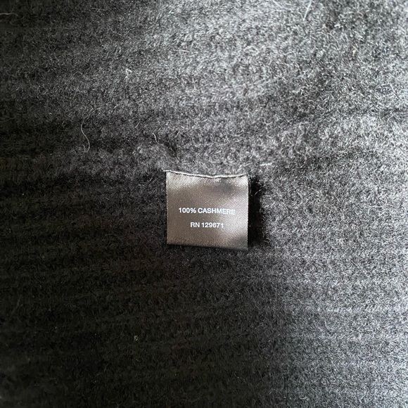 Camila Morrone x Naked Cashmere Sonya sweater dress black size S MSRP $395 - Picture 7 of 7